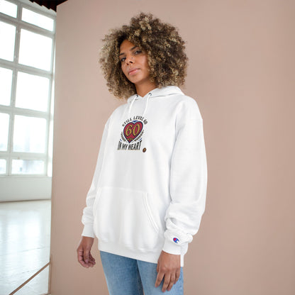 60th Birthday Hoodie - "Still 60 In My Heart" Champion-Style Pullover