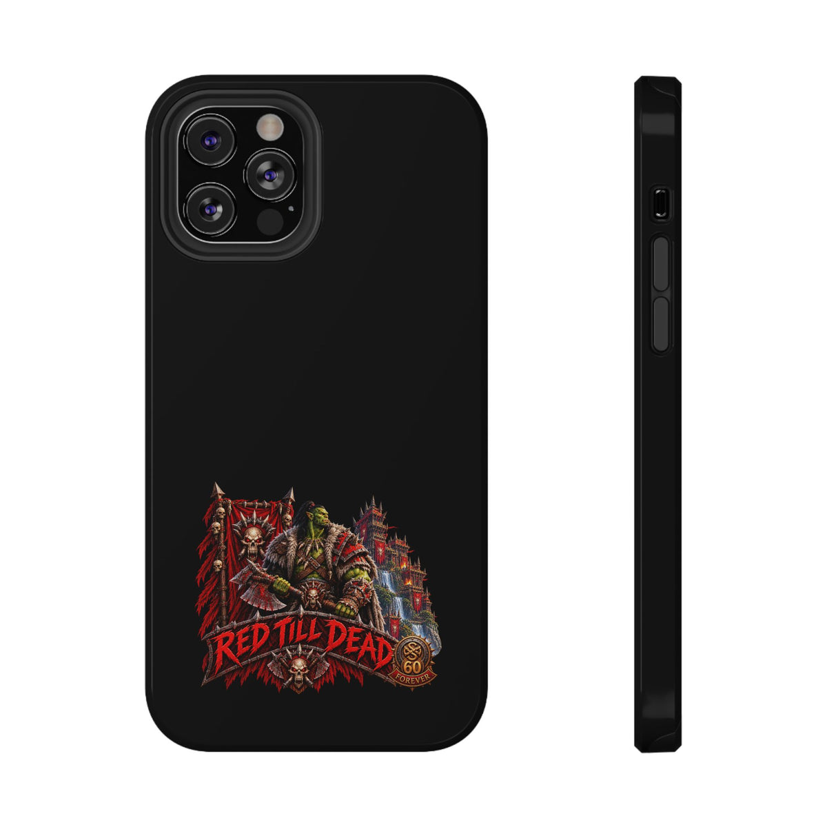 Phone Case — 'Red Till Dead' Heavy-Duty Impact-Resistant Phone Case