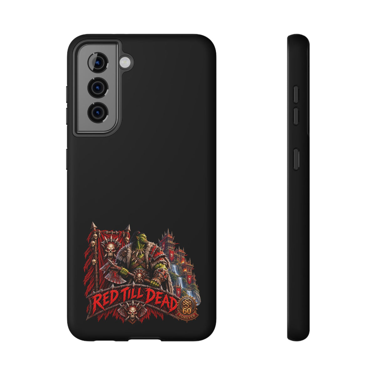 Phone Case — 'Red Till Dead' Heavy-Duty Impact-Resistant Phone Case