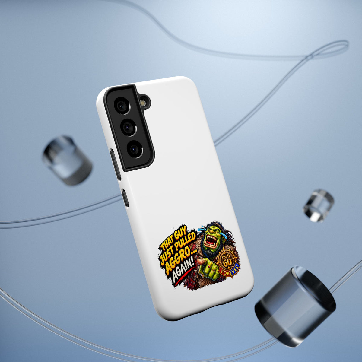 Phone Case — 'That Guy Just Pulled Aggro… Again' Heavy-Duty Impact-Resistant Phone Case