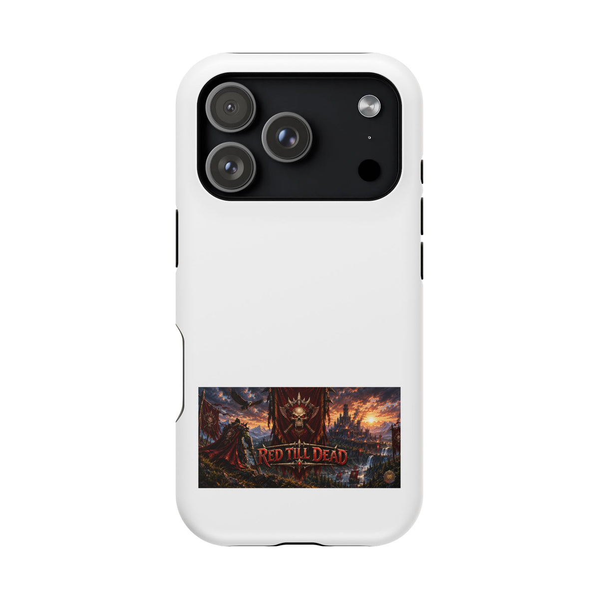 Red Till Dead – Banner Art – Phone Case