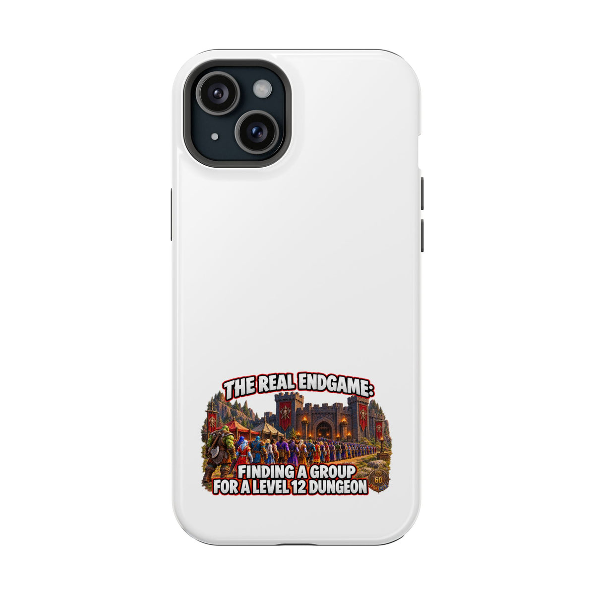 'The Real Endgame: Finding a Group' Heavy-Duty Impact-Resistant Phone Case