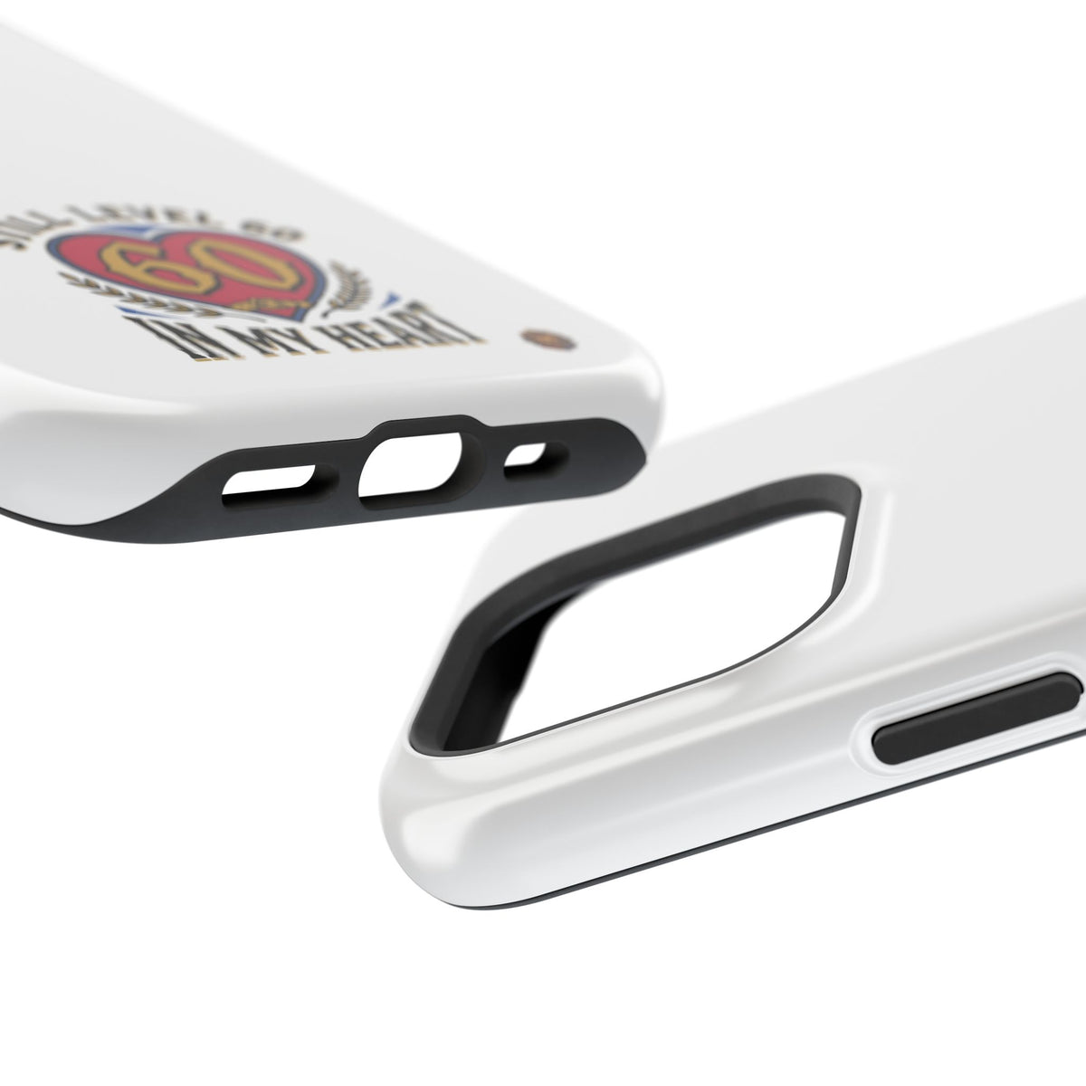 Phone Case — 'Still Level 60 In My Heart' Heavy-Duty Impact-Resistant Phone Case