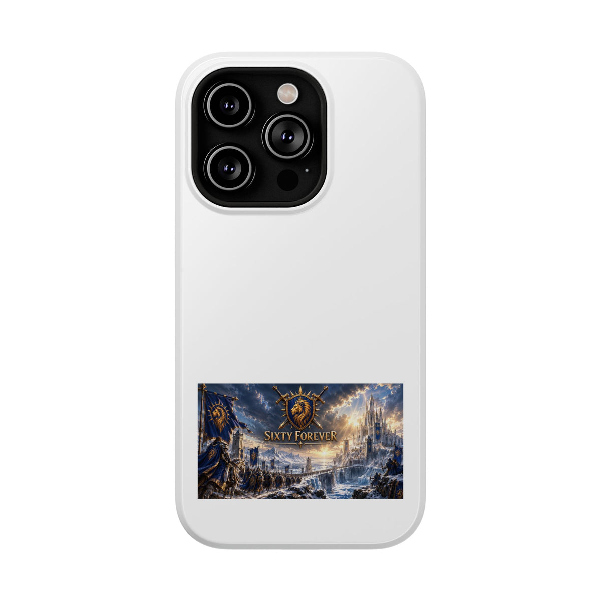 Sixty Forever – Lion Shield – Phone Case