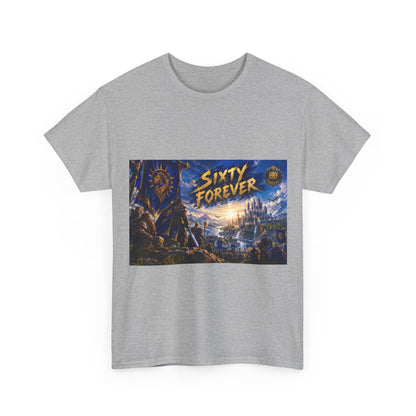 Sixty Forever – Blue Banner – T-Shirt