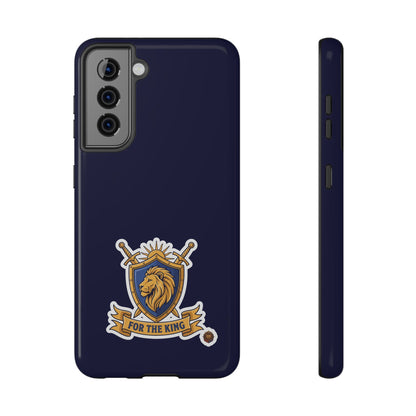 Phone Case — 'For The King Crest' Heavy-Duty Impact-Resistant Phone Case