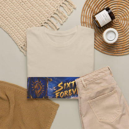 Sixty Forever – Blue Banner – T-Shirt