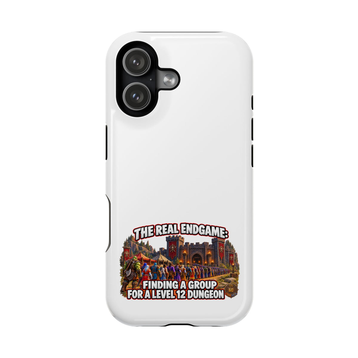 'The Real Endgame: Finding a Group' Heavy-Duty Impact-Resistant Phone Case