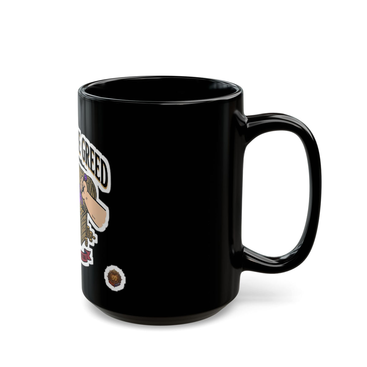 Need Before Greed – Black Mug (11oz & 15oz)