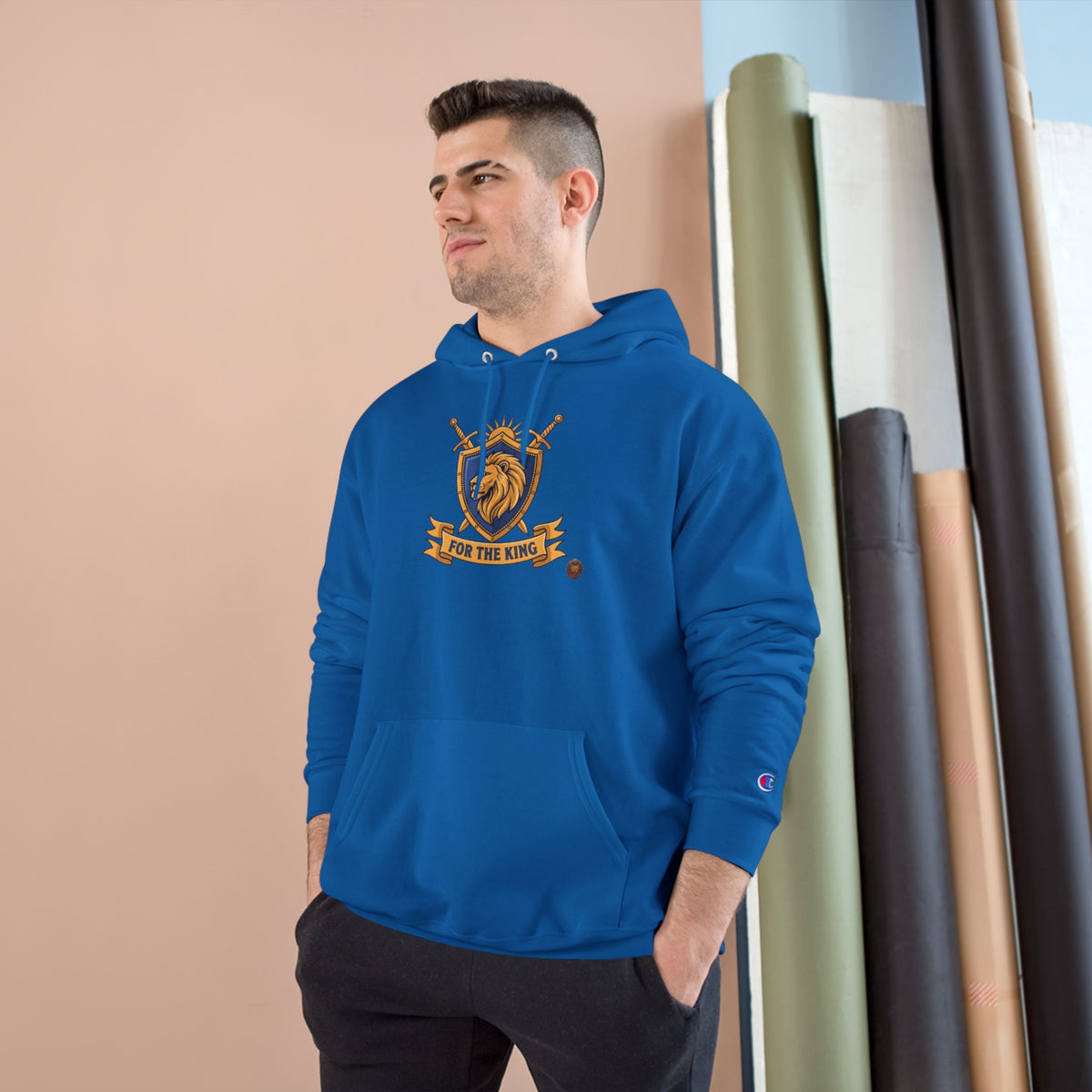 For The King – Crest – Hoodie | Sixty Forever Co.