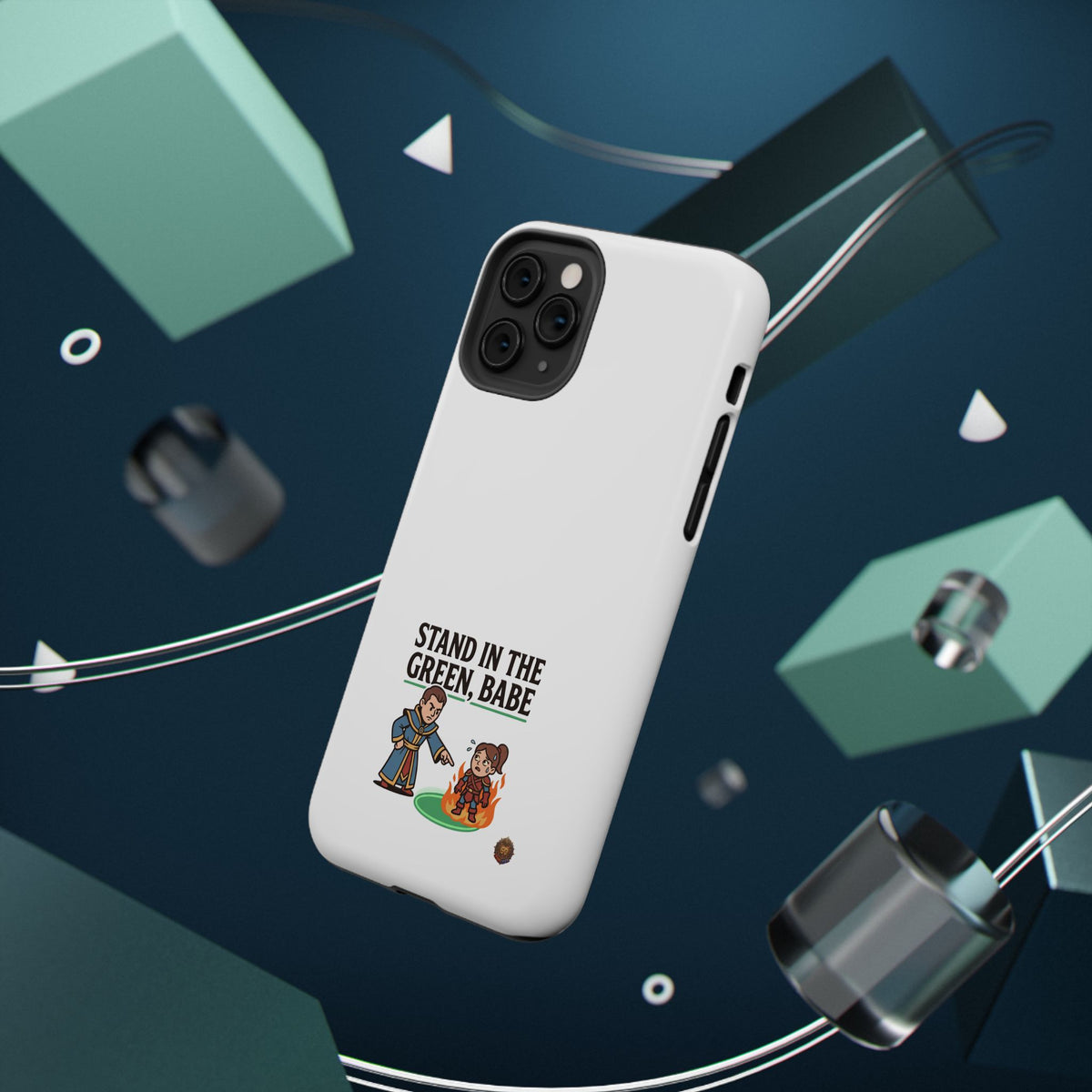 Phone Case — 'Stand in the Green, Babe' Heavy-Duty Impact-Resistant Phone Case