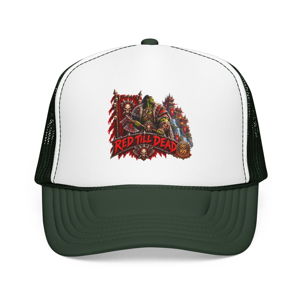Red Till Dead – Trucker Cap | Sixty Forever Co.
