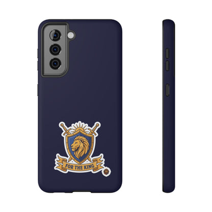 Phone Case — 'For The King Crest' Heavy-Duty Impact-Resistant Phone Case