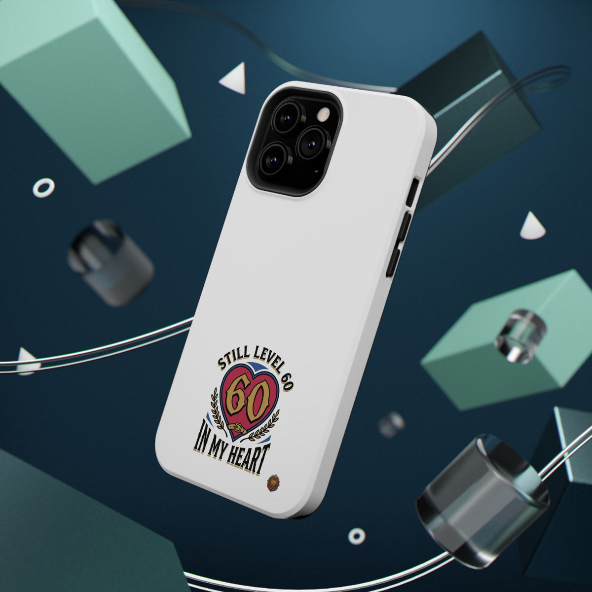 Phone Case — 'Still Level 60 In My Heart' Heavy-Duty Impact-Resistant Phone Case
