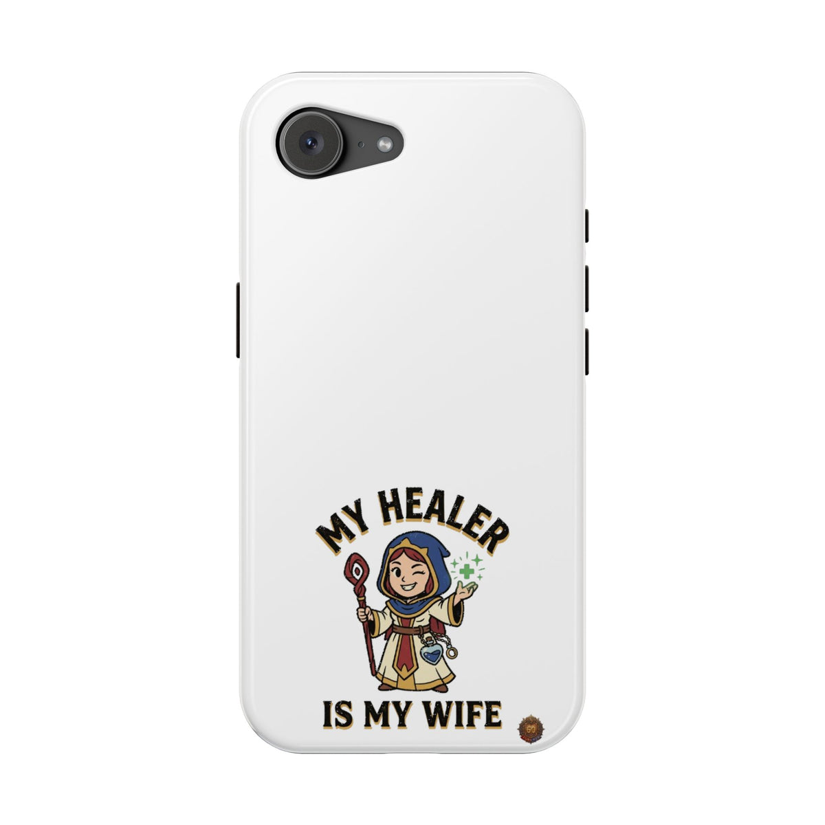Phone Case — 'My Healer Is My Wife' Heavy-Duty Impact-Resistant Phone Case