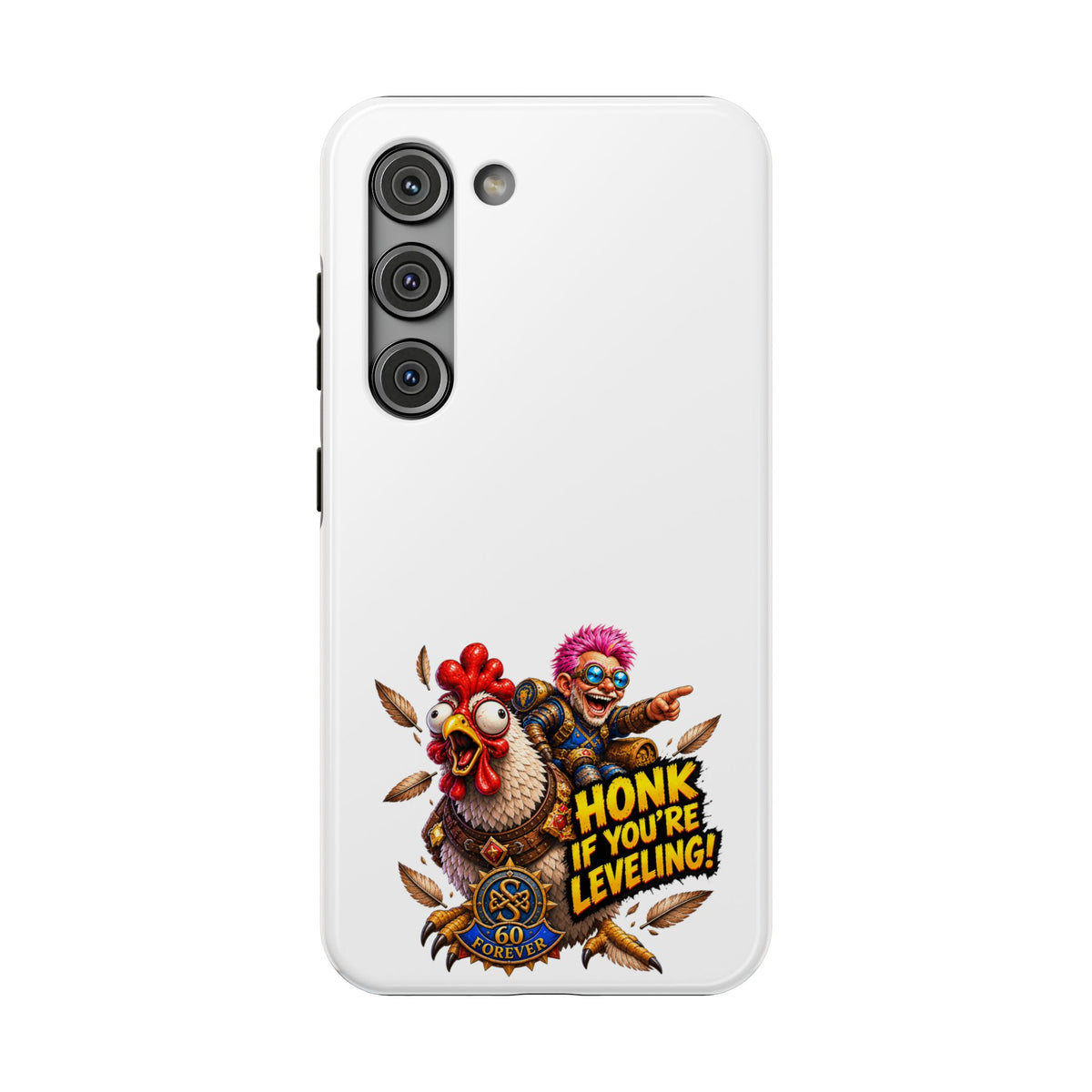 Honk If You're Leveling – Phone Case