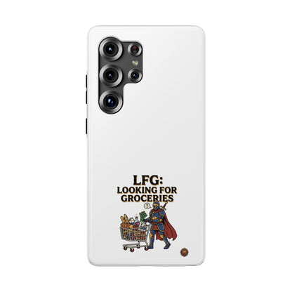 Phone Case — 'LFG: Looking for Groceries' Heavy-Duty Impact-Resistant Phone Case