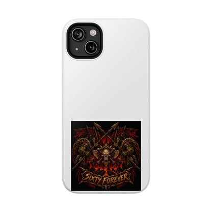 Sixty Forever – Skull & Axes – Phone Case