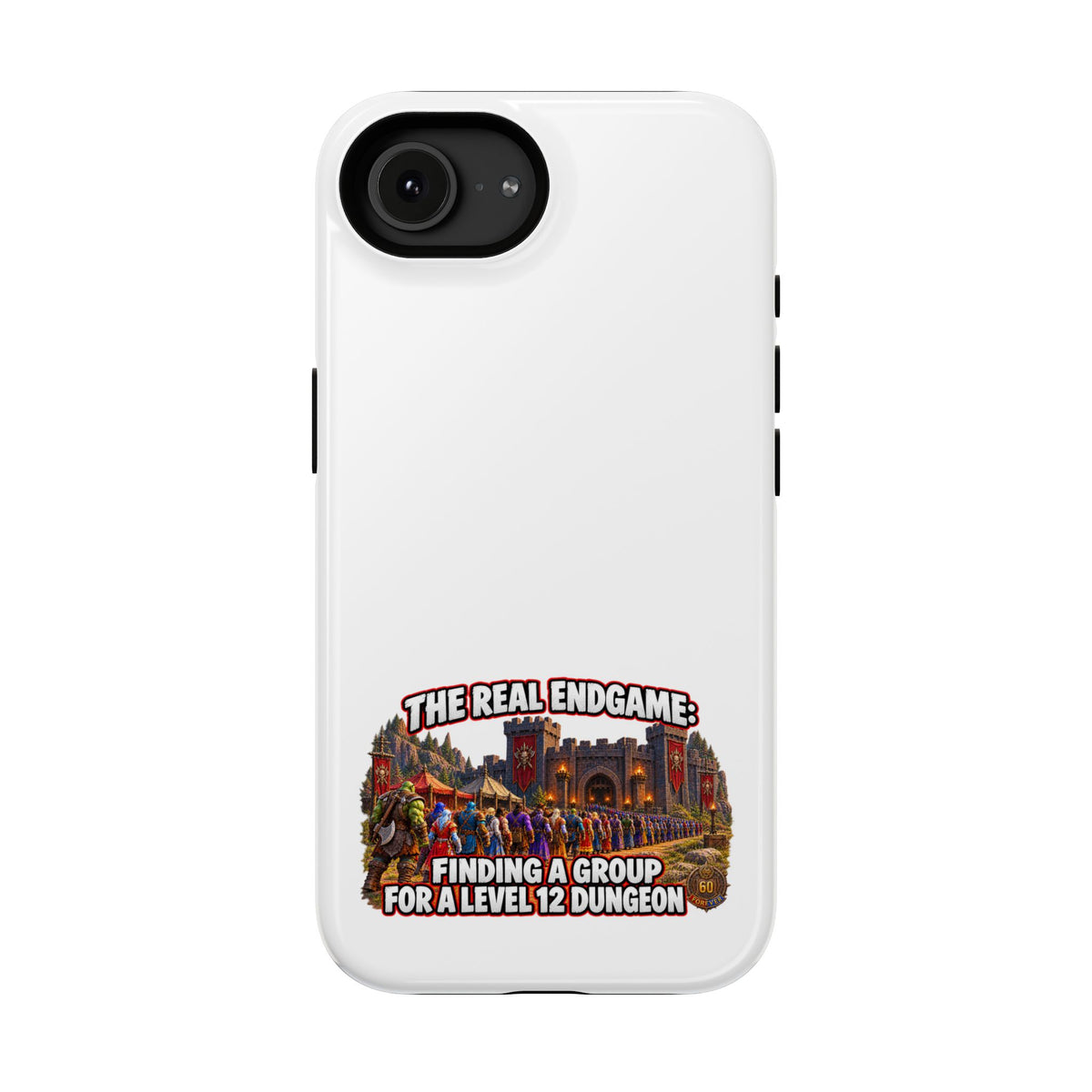'The Real Endgame: Finding a Group' Heavy-Duty Impact-Resistant Phone Case