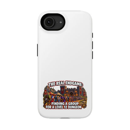 'The Real Endgame: Finding a Group' Heavy-Duty Impact-Resistant Phone Case