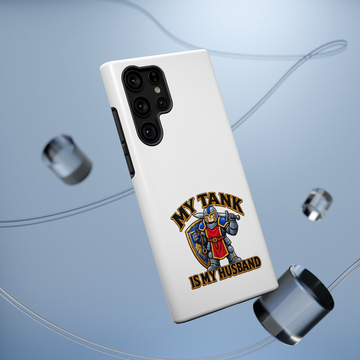 Phone Case — 'My Tank Is My Husband' Heavy-Duty Impact-Resistant Phone Case