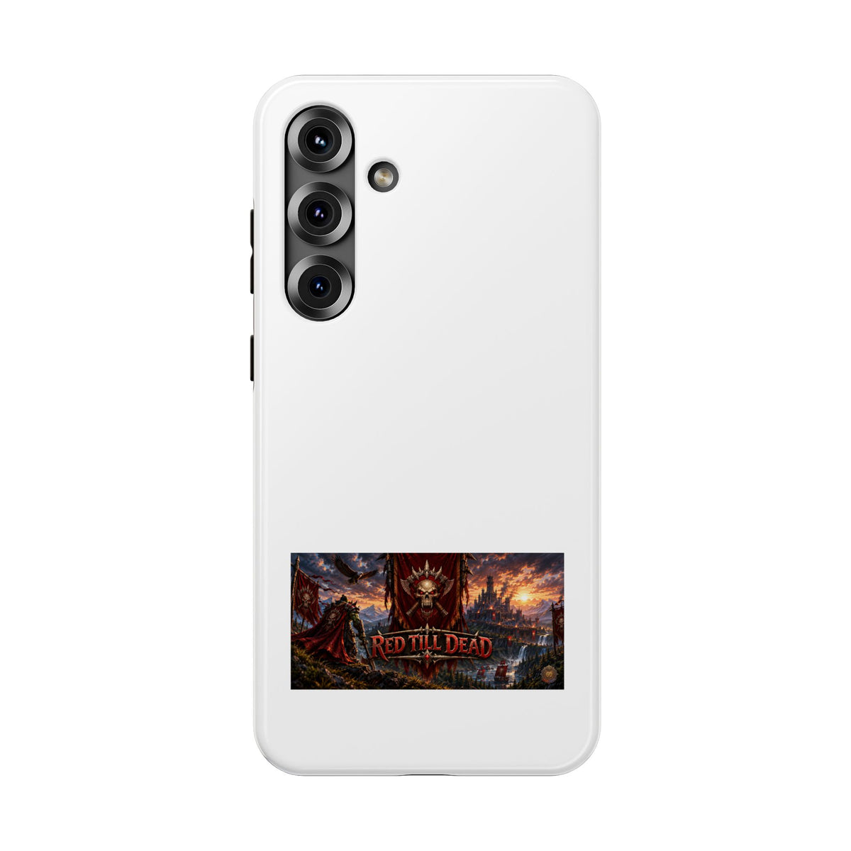 Red Till Dead – Banner Art – Phone Case