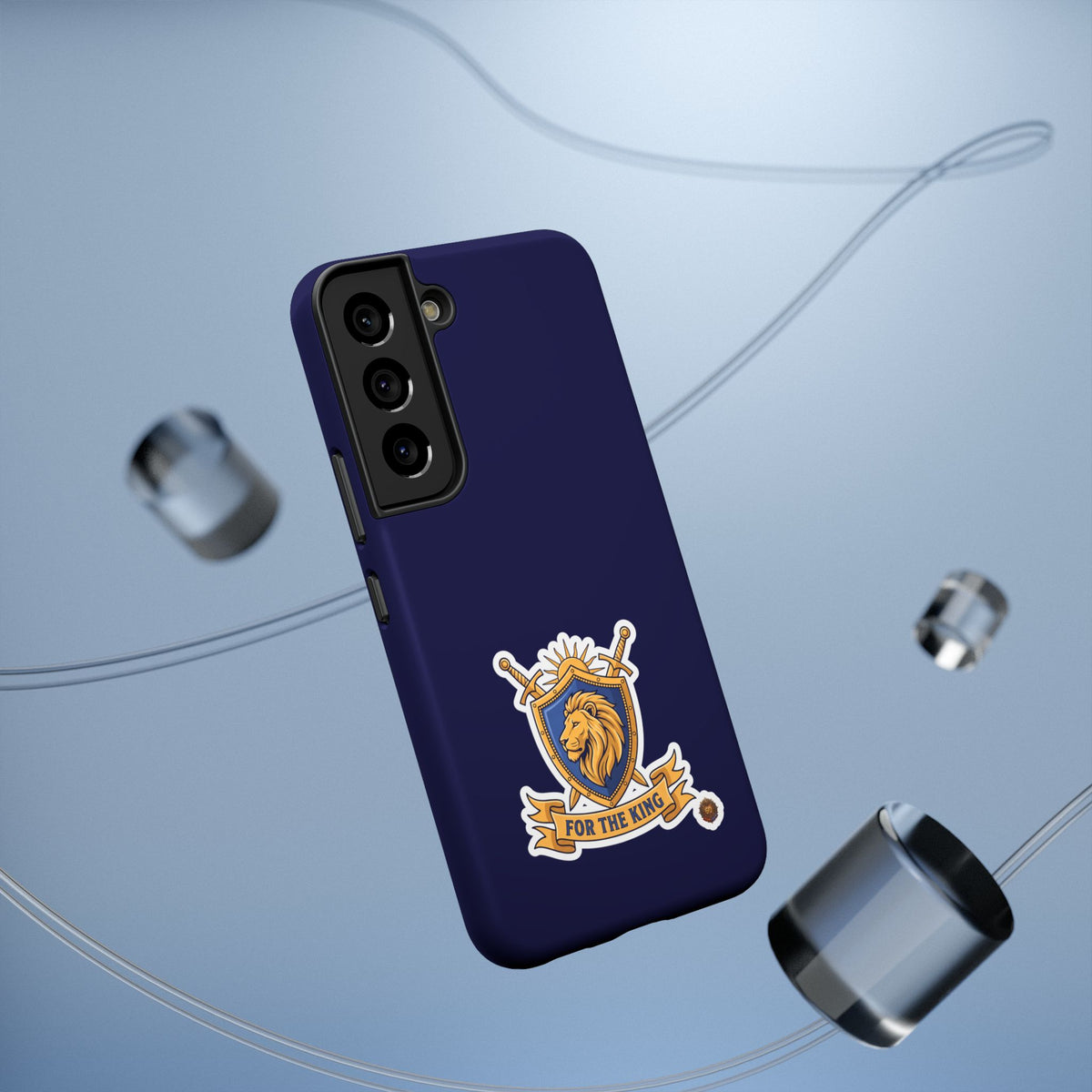 Phone Case — 'For The King Crest' Heavy-Duty Impact-Resistant Phone Case