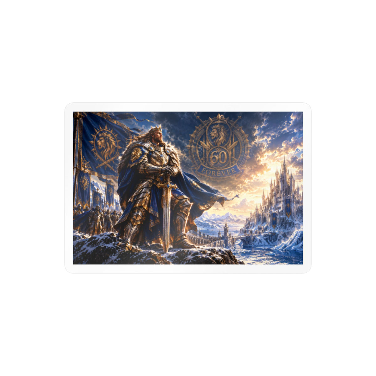 For The King – Frozen Pass – Sticker
