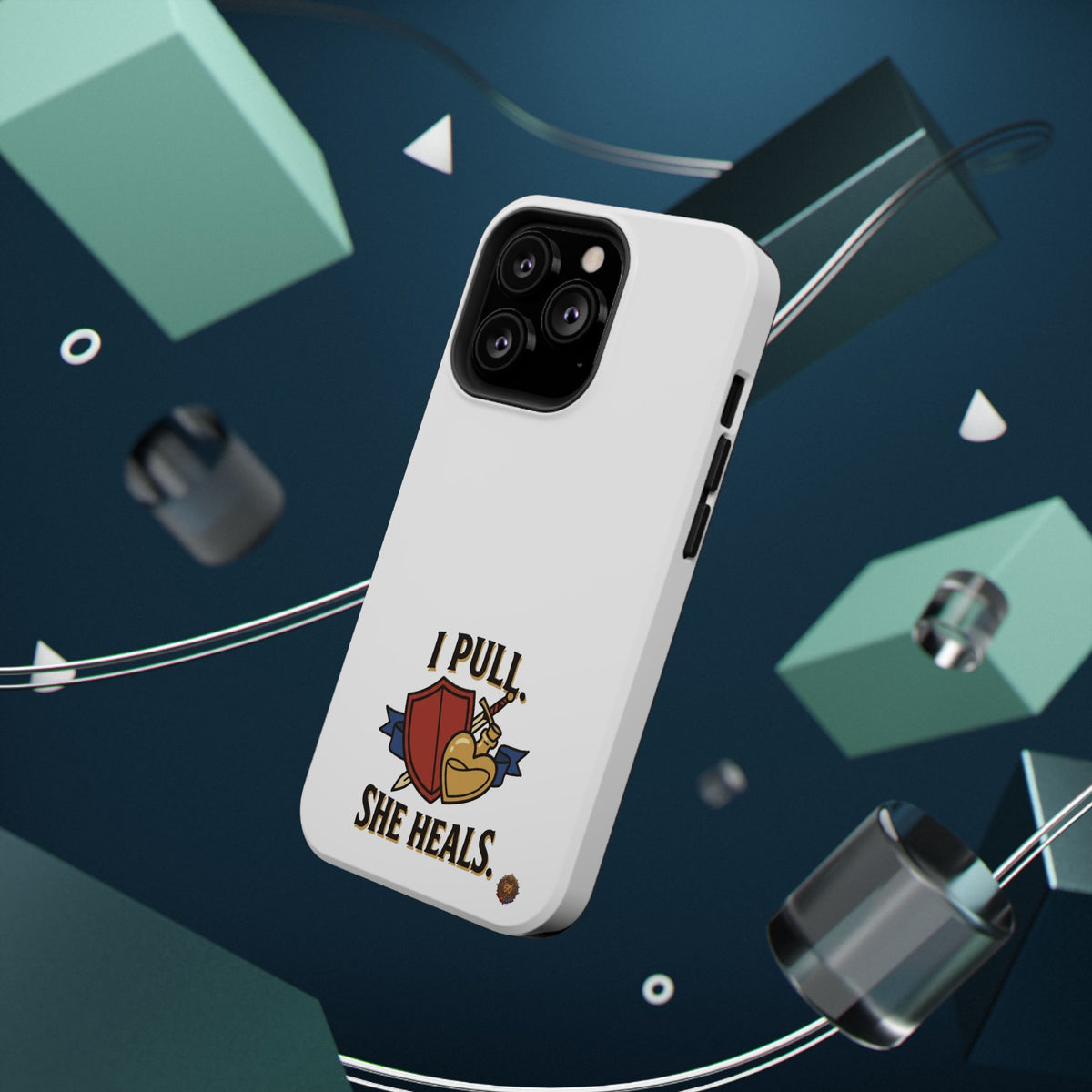 Phone Case — 'I Pull. She Heals.' Heavy-Duty Impact-Resistant Phone Case