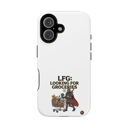Phone Case — 'LFG: Looking for Groceries' Heavy-Duty Impact-Resistant Phone Case