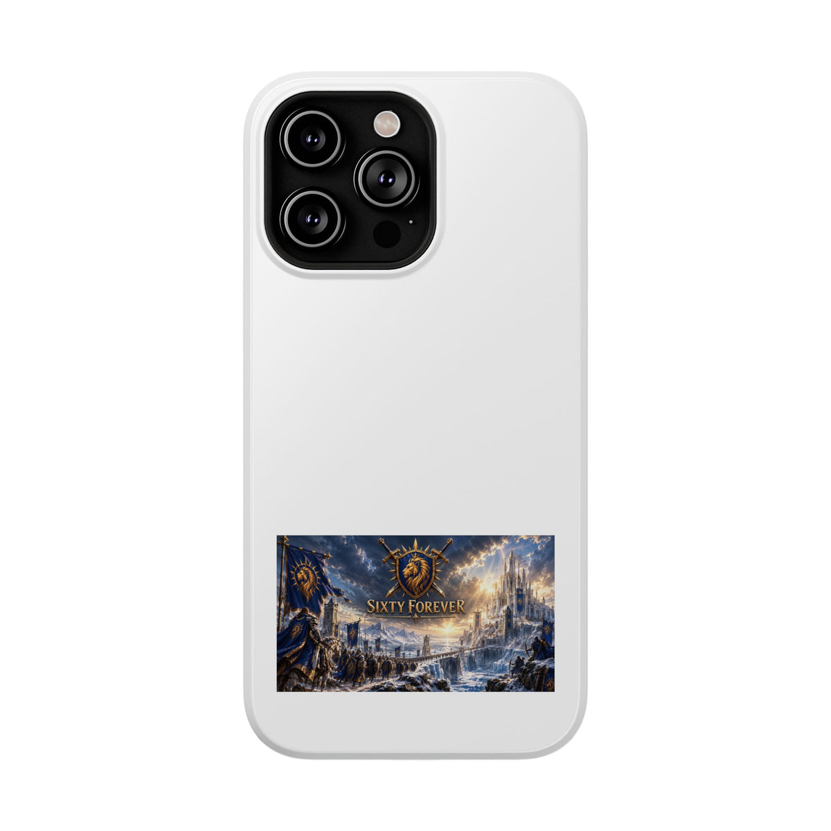 Sixty Forever – Lion Shield – Phone Case