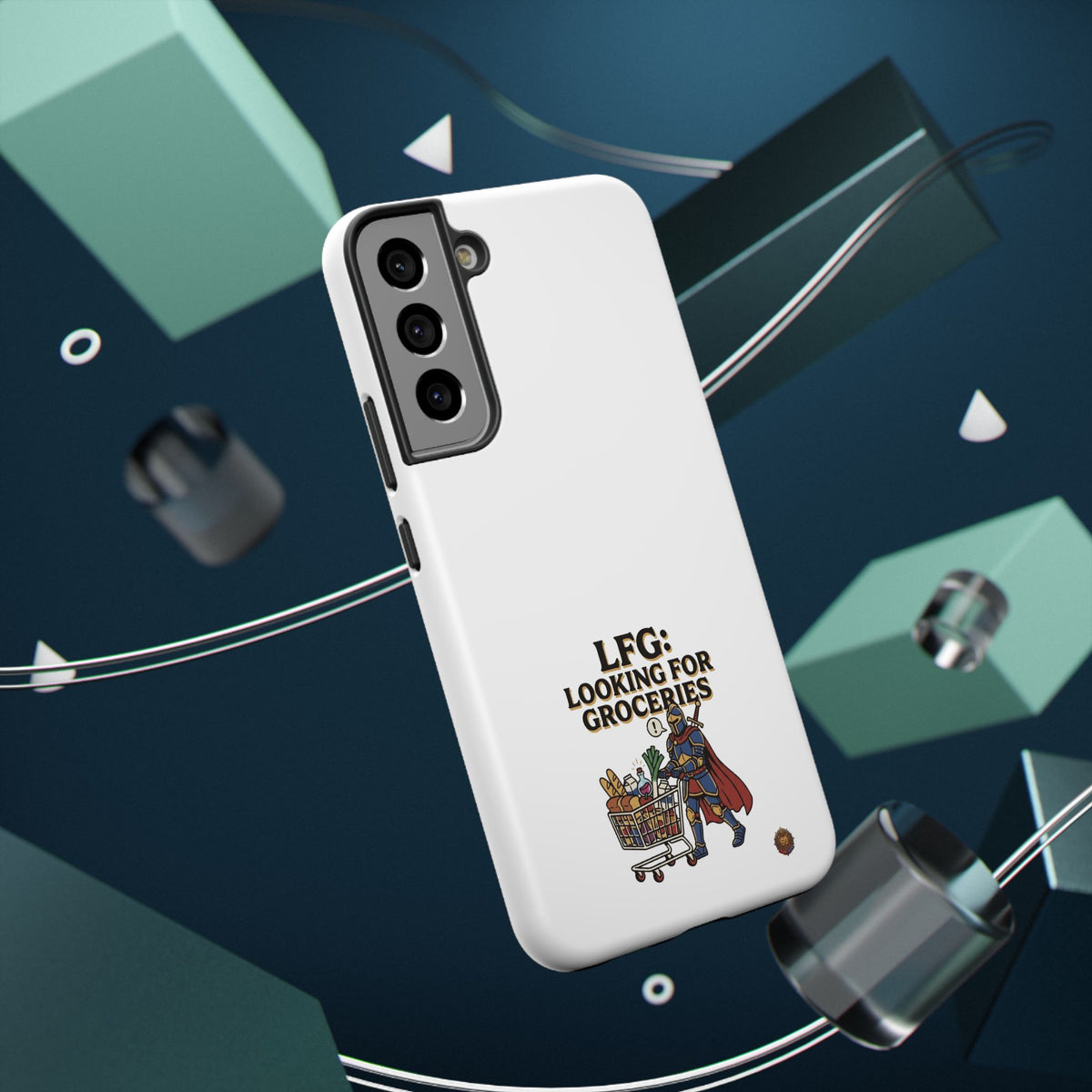 Phone Case — 'LFG: Looking for Groceries' Heavy-Duty Impact-Resistant Phone Case