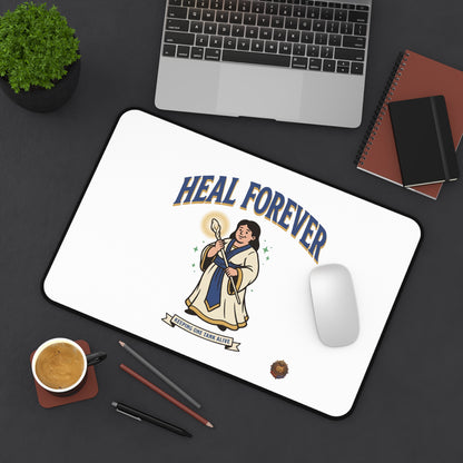 Heal Forever – Desk Mat (12×18 to 16×32 in) | Sixty Forever Co.