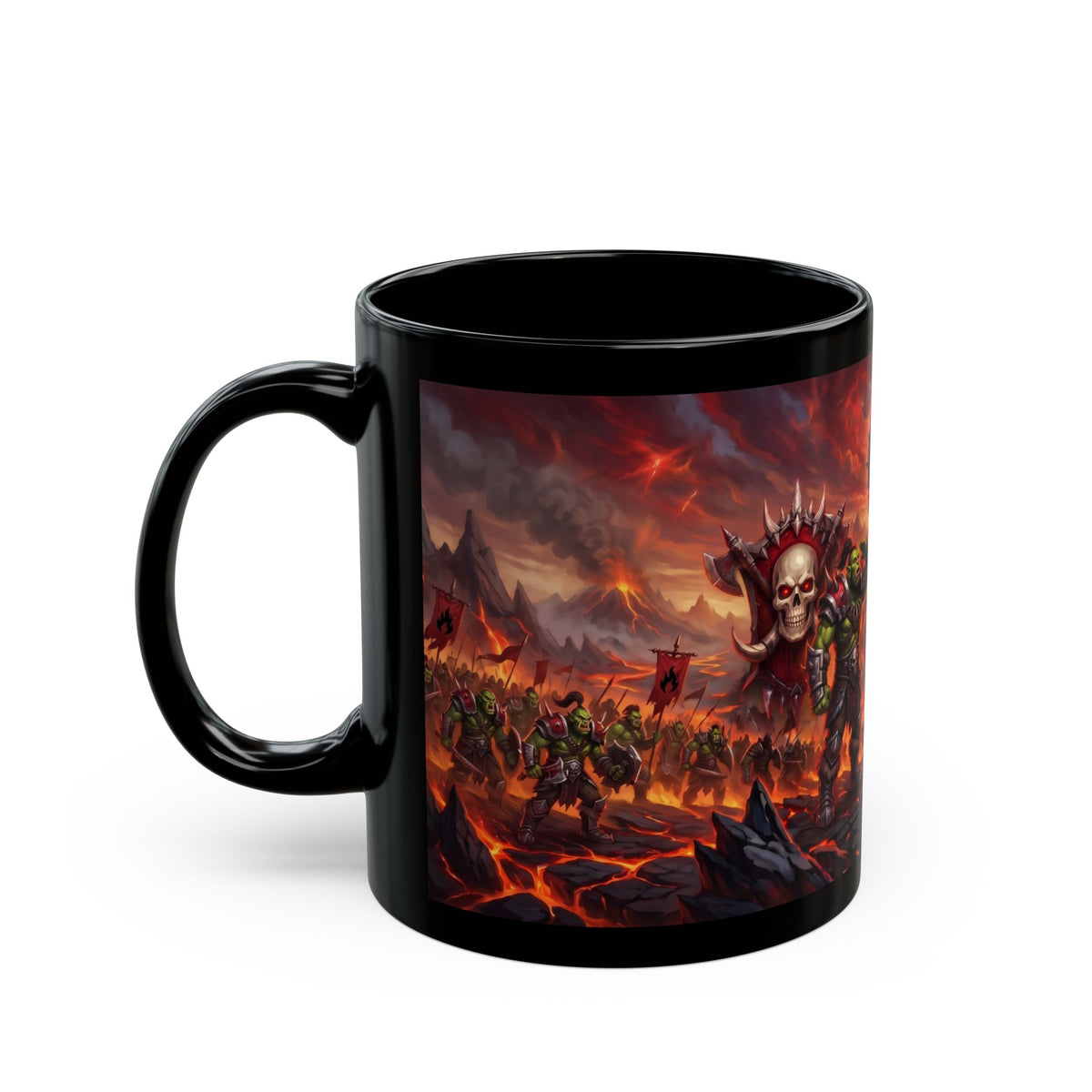 Fantasy RPG - 60 FOREVER Black Coffee Mug (11oz)