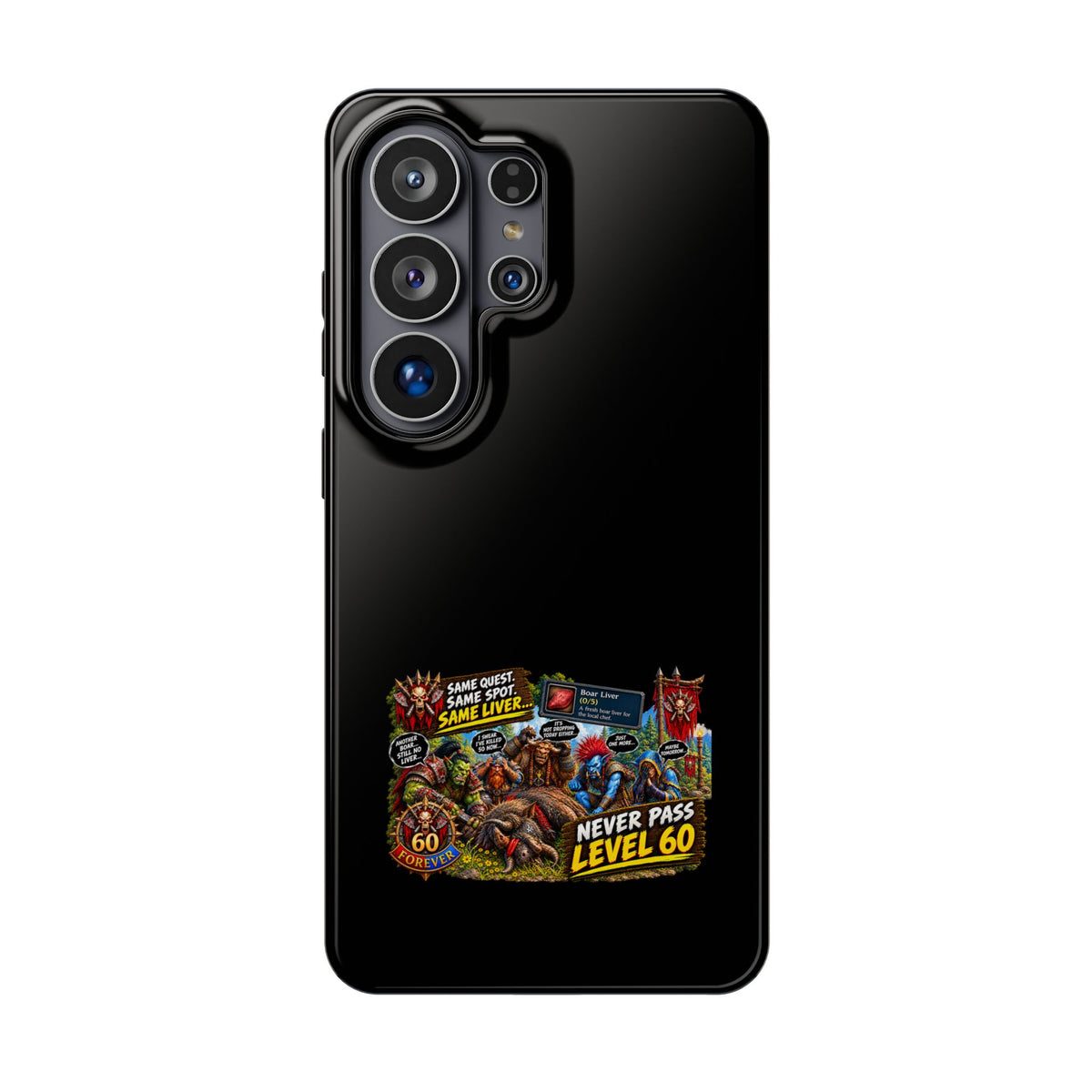 Phone Case — 'Same Quest, Same Spot' Heavy-Duty Impact-Resistant Phone Case