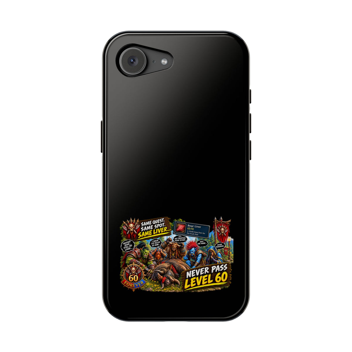Phone Case — 'Same Quest, Same Spot' Heavy-Duty Impact-Resistant Phone Case