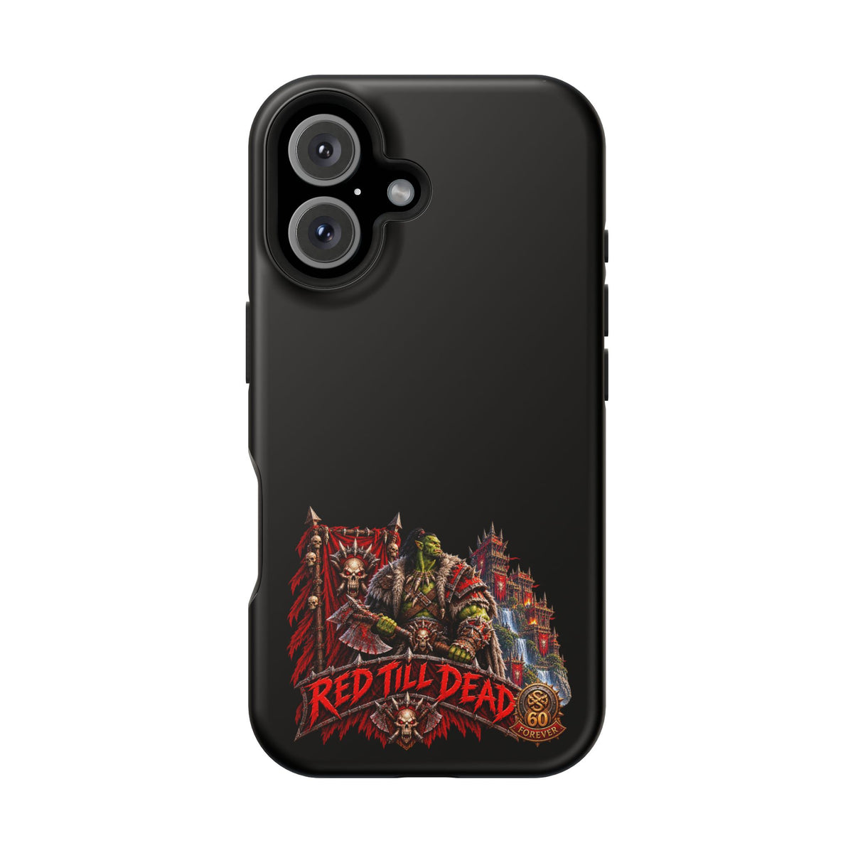 Phone Case — 'Red Till Dead' Heavy-Duty Impact-Resistant Phone Case