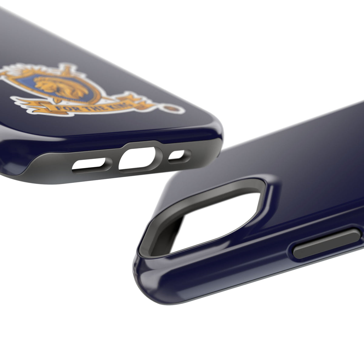 Phone Case — 'For The King Crest' Heavy-Duty Impact-Resistant Phone Case
