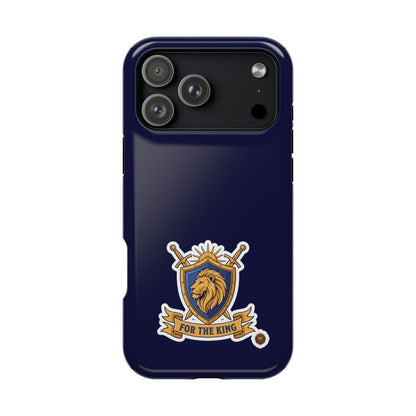 Phone Case — 'For The King Crest' Heavy-Duty Impact-Resistant Phone Case