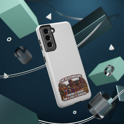 'The Real Endgame: Finding a Group' Heavy-Duty Impact-Resistant Phone Case