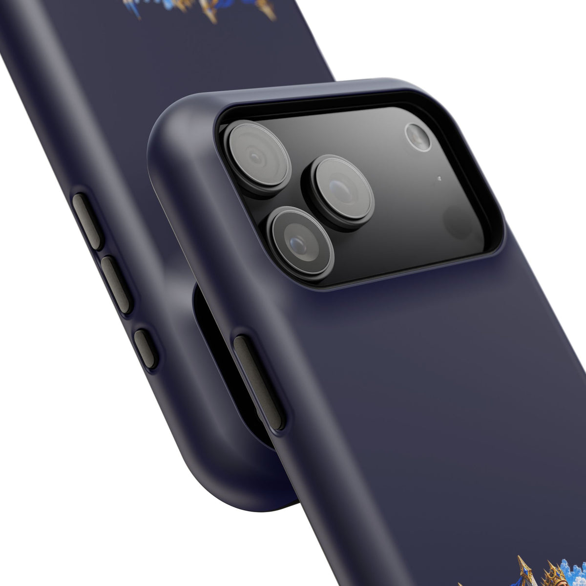 Phone Case — 'For The King' Banner Heavy-Duty Impact-Resistant Phone Case