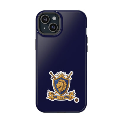 Phone Case — 'For The King Crest' Heavy-Duty Impact-Resistant Phone Case