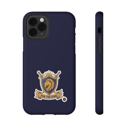 Phone Case — 'For The King Crest' Heavy-Duty Impact-Resistant Phone Case