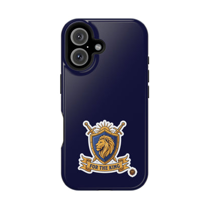 Phone Case — 'For The King Crest' Heavy-Duty Impact-Resistant Phone Case