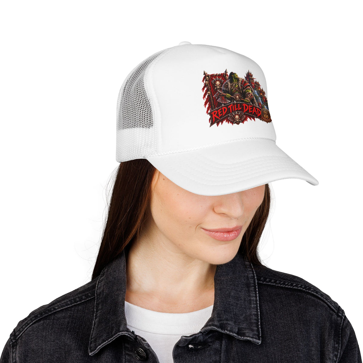 Red Till Dead – Trucker Cap | Sixty Forever Co.