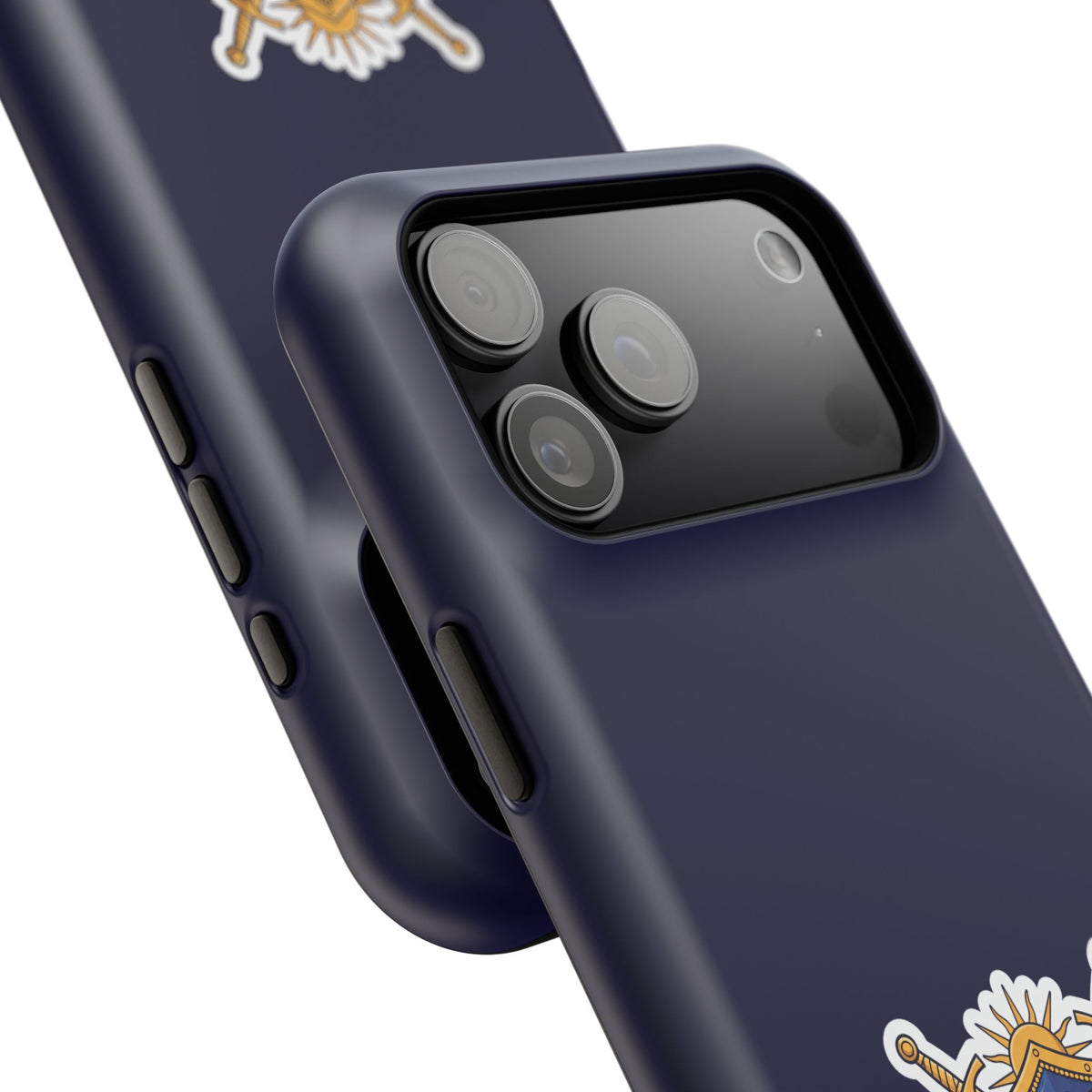 Phone Case — 'For The King Crest' Heavy-Duty Impact-Resistant Phone Case
