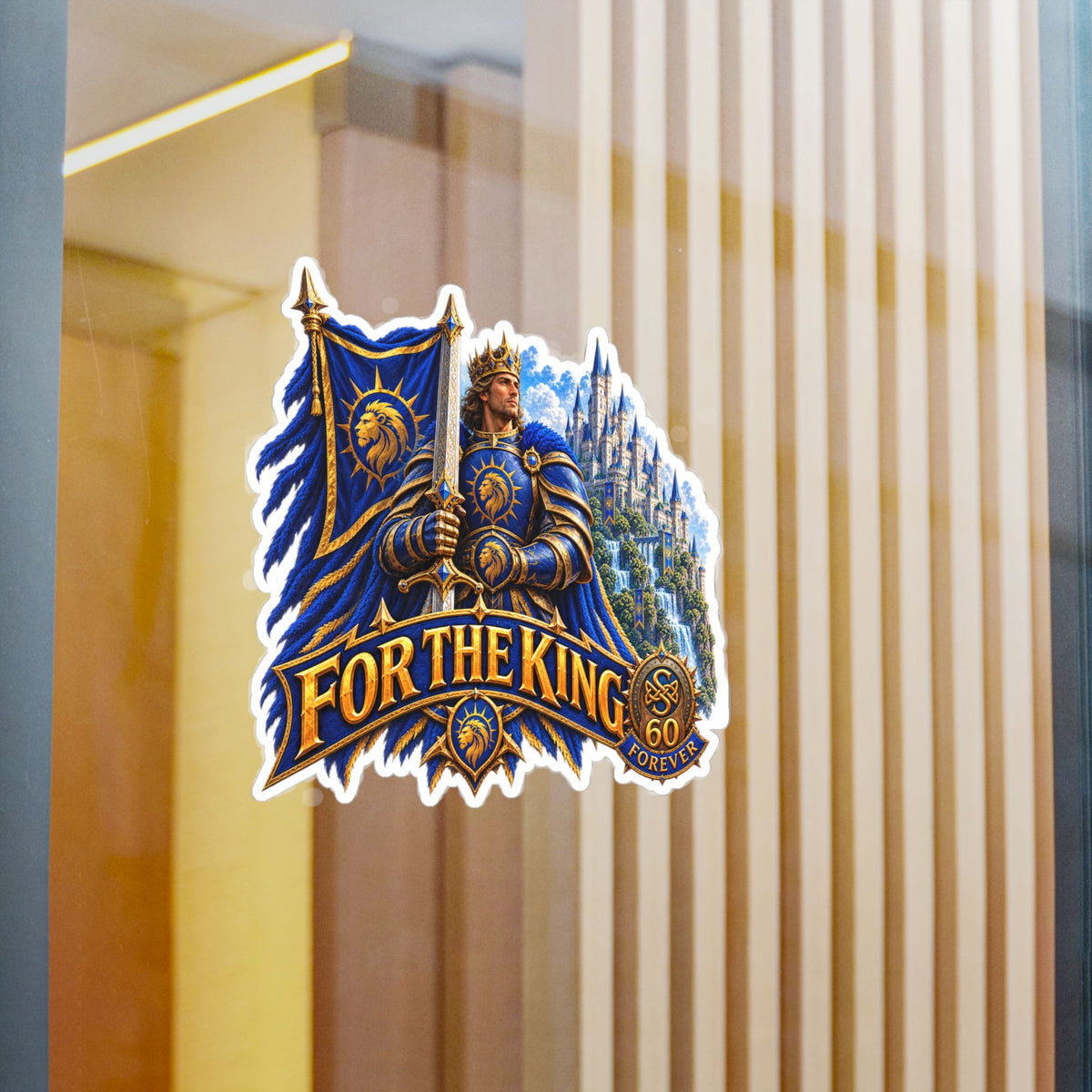 For The King – Banner – Poster Decal