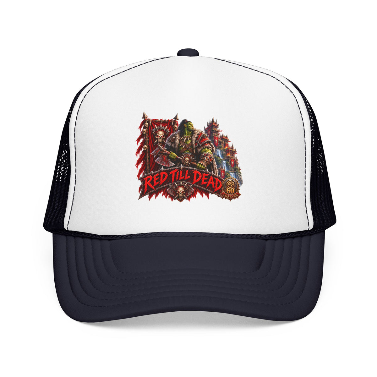 Red Till Dead – Trucker Cap | Sixty Forever Co.