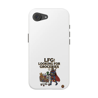 Phone Case — 'LFG: Looking for Groceries' Heavy-Duty Impact-Resistant Phone Case