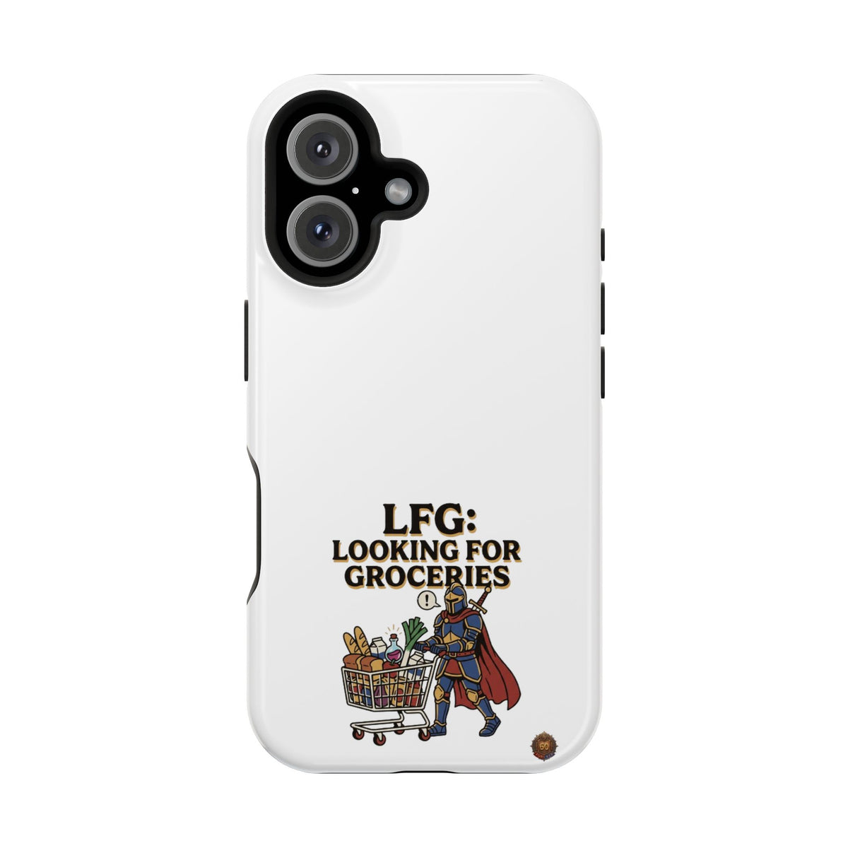 Phone Case — 'LFG: Looking for Groceries' Heavy-Duty Impact-Resistant Phone Case